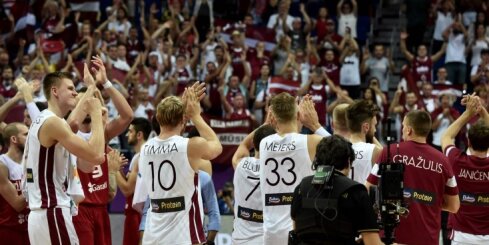 Евробаскет: Сборная Латвии победила турок и получила Черногорию в 1/8 финала