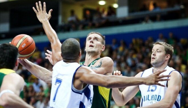 Lietuvas basketbolisti ar grūtībām uzvar Somiju