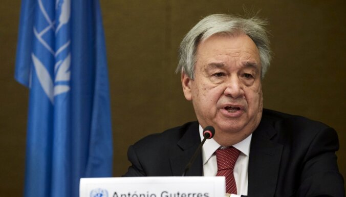 ANO ģenerālsekretārs kritizē bagātās valstis par sliktu izturēšanos pret nabadzīgajām valstīm