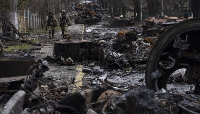 Vācijai ir simtiem pierādījumu par krievu kara noziegumiem Ukrainā