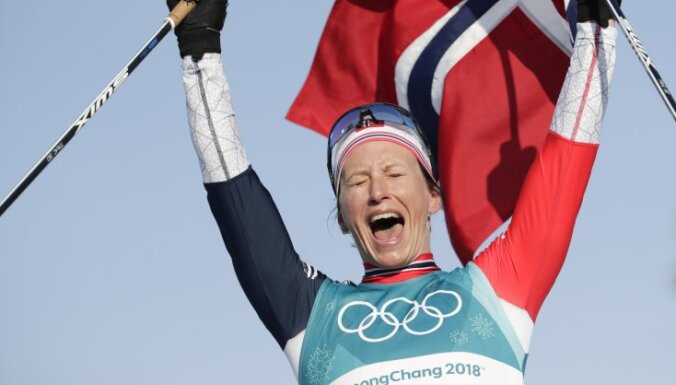 Бьорген в последний день Игр стала самой титулованной спортсменкой зимних Олимпиад