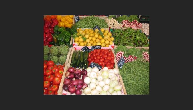 Dārzeņi tirgū. Foto: Pat Herman