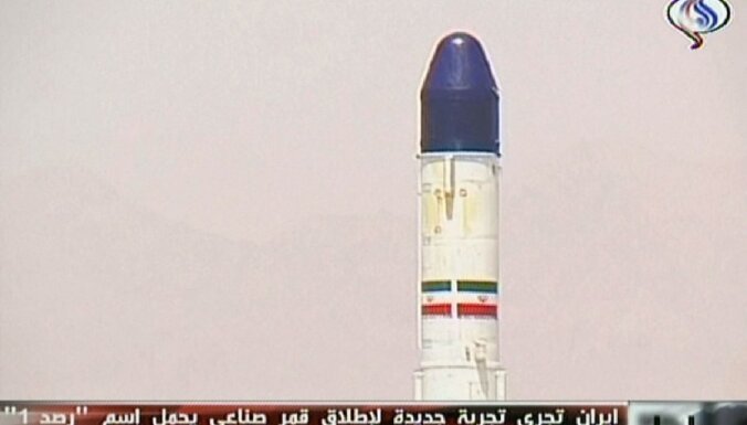 Irāna palaiž kosmosā satelītu