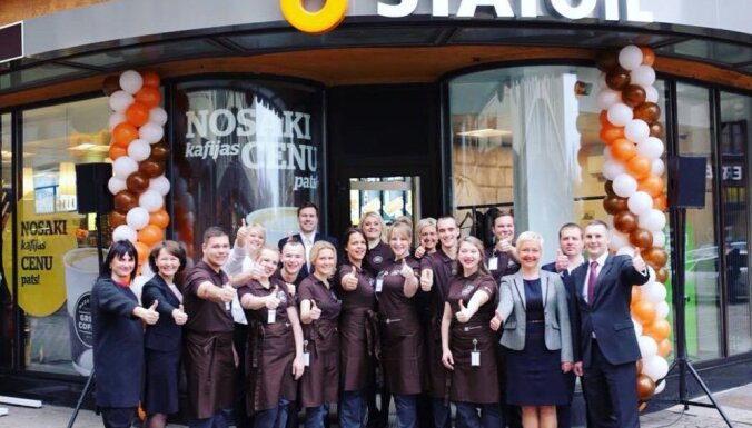 ФОТО: В Риге открылся первый магазин Statoil без автозаправки