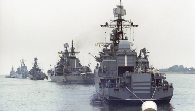 Более 30 кораблей ЧФ России вышли на учения по обороне Крыма