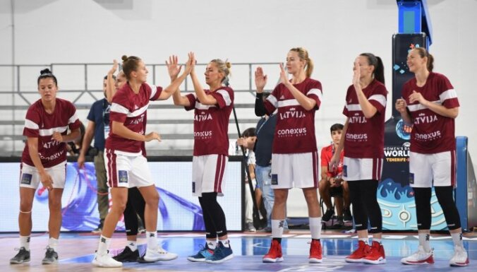 Latvijas basketbolistēm Pasaules kausā svarīgs mačs pret Senegālu