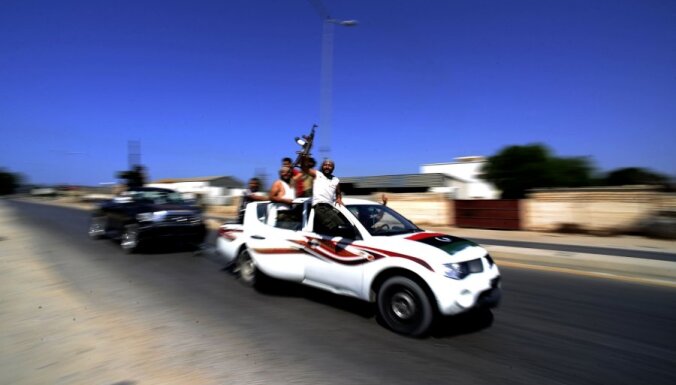 Lībijā nemiernieki iebrukuši Kadafi dzimtajā pilsētā Sirtē