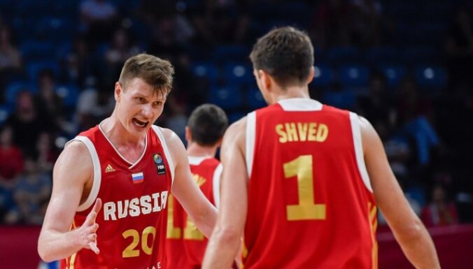 Krievija un Baltkrievija arī turpmāk būs izslēgta no starptautiskā basketbola