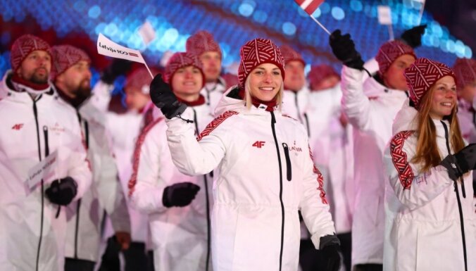 СПИСОК: Латвию на Олимпийских играх в Пекине представят 57 спортсменов