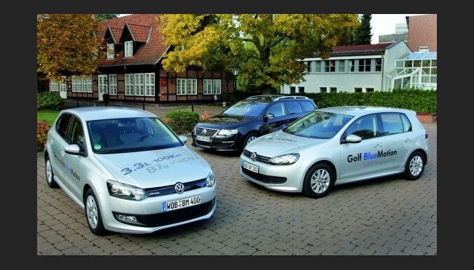 Самая популярная марка автомашин в Латвии — Volkswagen