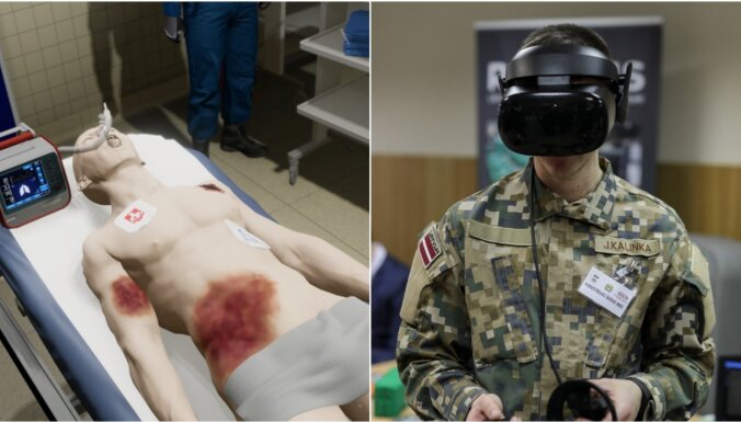 Latvieši sadarbībā ar ASV armiju radījuši pasaulē pirmo virtuālo traumu simulatoru