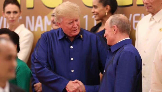 Трамп ушел с приема на саммите АТЭС, толком не поговорив с Путиным