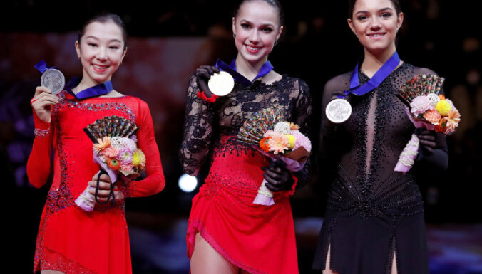 Загитова выиграла чемпионат мира в Сайтаме, у Медведевой — бронза