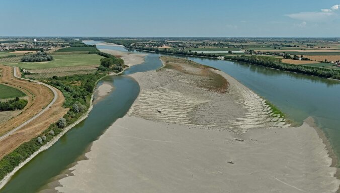 В Италии — сильнейшая за 70 лет засуха. Высыхает крупнейшая река, в пяти регионах чрезвычайное положение