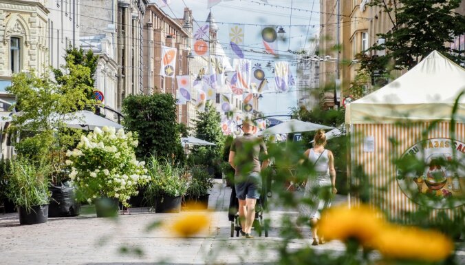 Улицы Риги благоустроят для отдыха, в этом году не будут перекрывать ул. Тербатас для машин