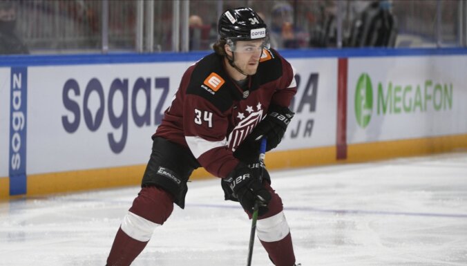 Rīgas 'Dinamo' spēlētājs Lipons atzīts par KHL nedēļas labāko uzbrucēju