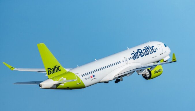 'airBaltic' pasažieru skaits maijā pieaudzis par vairāk nekā 300%