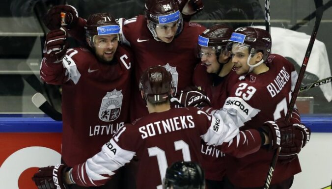 Сборная Латвии одолела Данию и вышла в четвертьфинал чемпионата мира