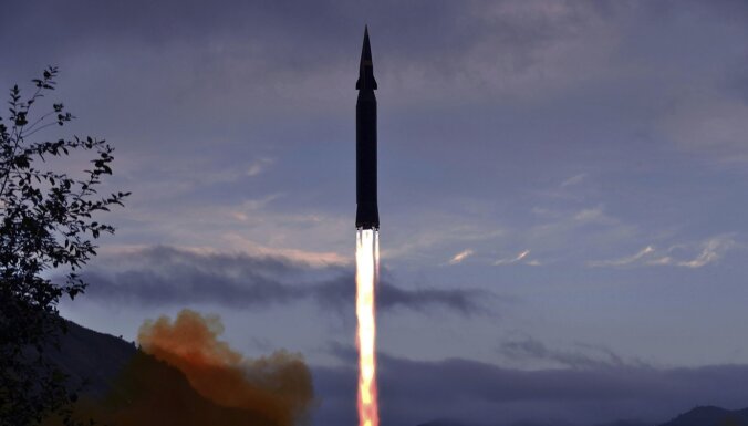 Ziemeļkoreja nedēļas laikā izšauj ceturto ballistisko raķeti
