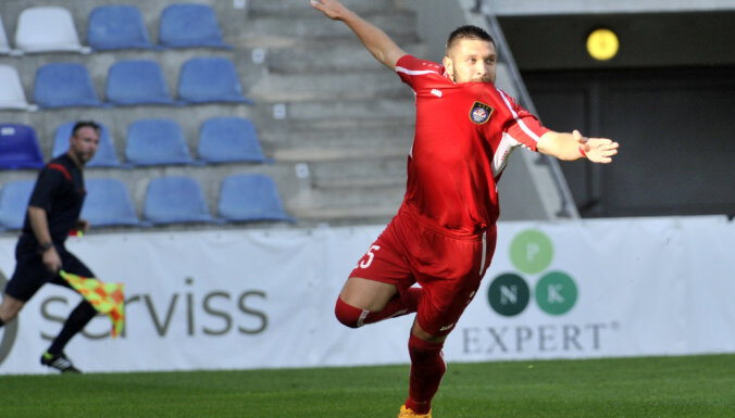'Skonto', 'Spartaks' un 'Jelgava' futbolisti izstājas no UEFA Eiropas līgas