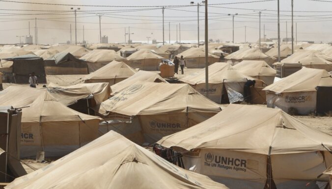 Jordānija izraidīs par nekārtībām bēgļu nometnē atbildīgos sīriešus