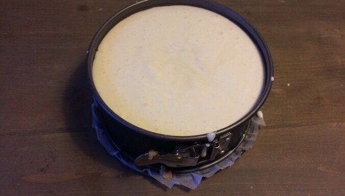 Foto recepte: Klasiskā siera kūka soli pa solim