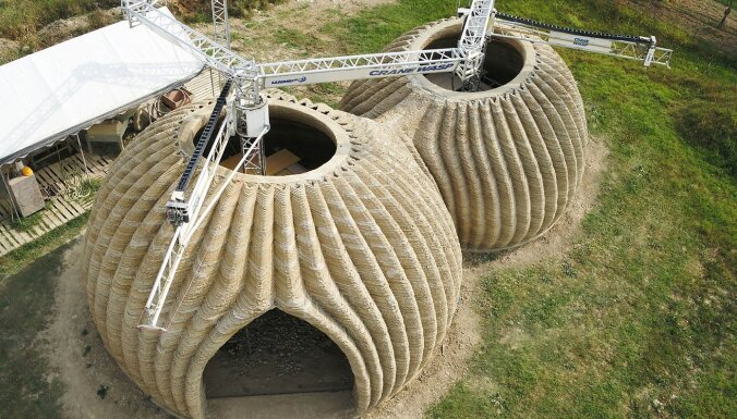 Una casa ecologica creata in Italia e stampata con una stampante 3D