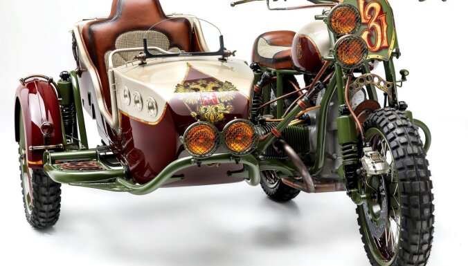 Amerikāņi radījuši 'Ural' motociklu krievu stilā