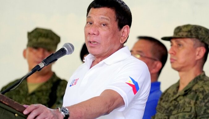 Duterte sola uzņemties atbildību par karavīru pastrādātām izvarošanām