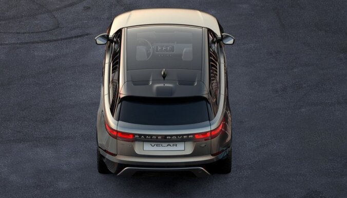 Jaunais 'Range Rover Velar' – starp 'Evoque' un 'Sport'