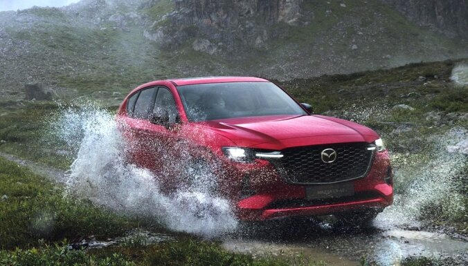 'Mazda CX-60' ir markas pirmais uzlādējamais hibrīda apvidnieks Eiropai