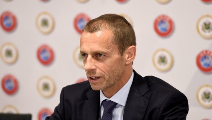 UEFA prezidents apmeklēs Latviju un diskutēs par nacionālā futbola stadiona nepieciešamību