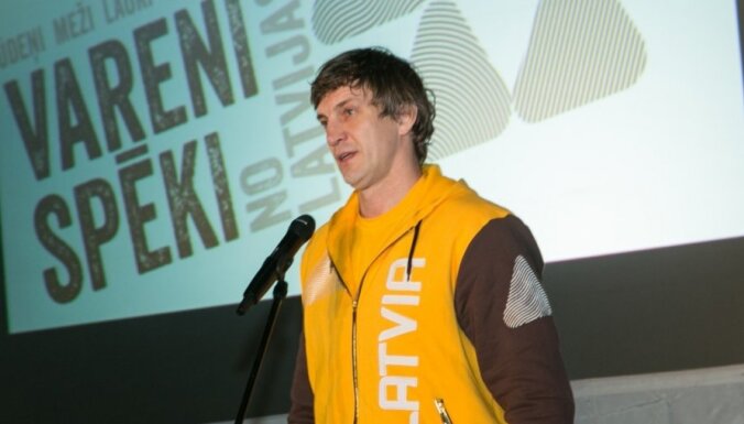 Sandis Ozoliņš – Latvijas karognesējs Sočos