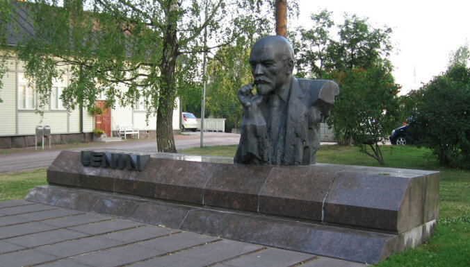 памятник Ленину Котка Финляндия