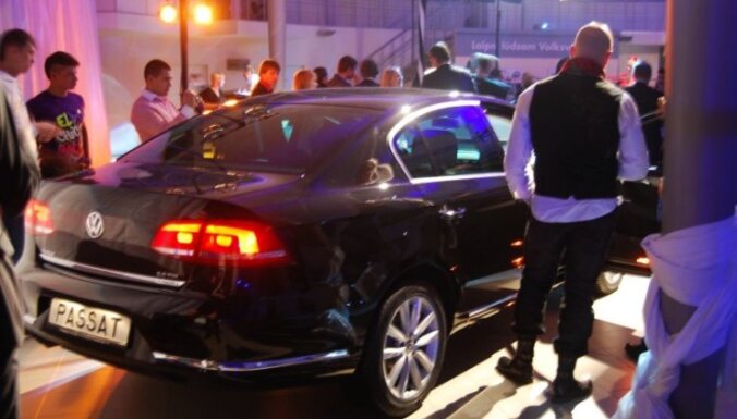 Latvijā prezentēts jaunais 'VW Passat' modelis