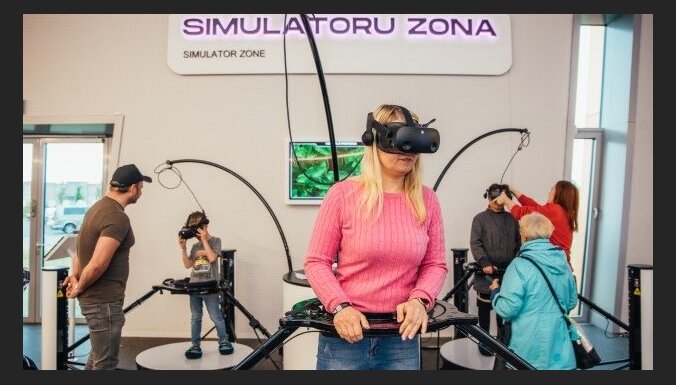 Virtuālā realitāte un simulatoru zona – 'Vizium' populārākie eksponāti