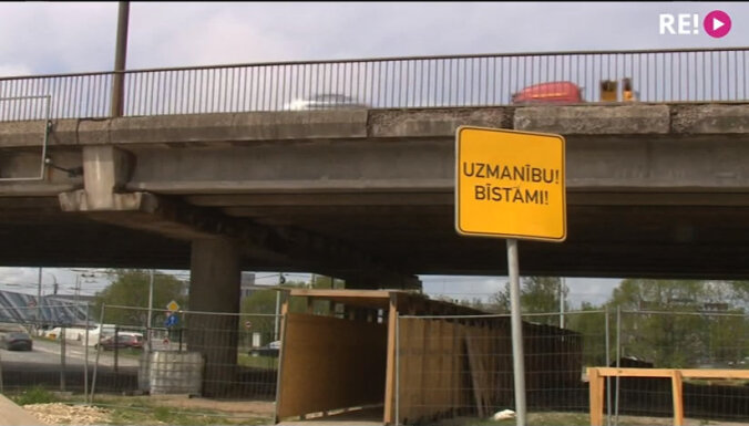 LTV7: Брасовский путепровод может ждать судьба Деглавского моста