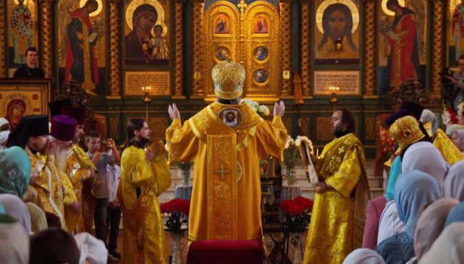 В Лиепае отпраздновали 110-летие освящения Свято-Никольского морского собора