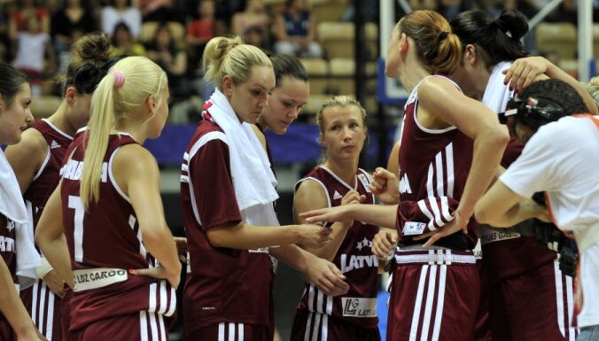 Latvijas sieviešu basketbola izlase pārbaudes spēlē atzīst Ķīnas pārākumu