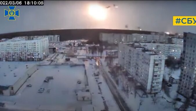 Par Harkivas TV torņa bombardēšanu Ukrainā notiesā krievu lidotāju