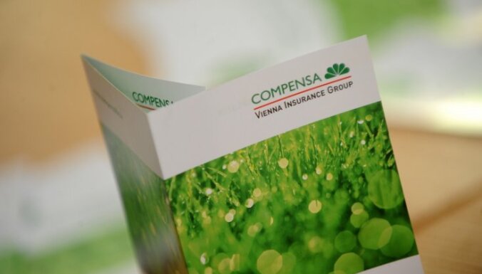 'Compensa' Baltijā pagājušajā gadā augusi par 44,5 %