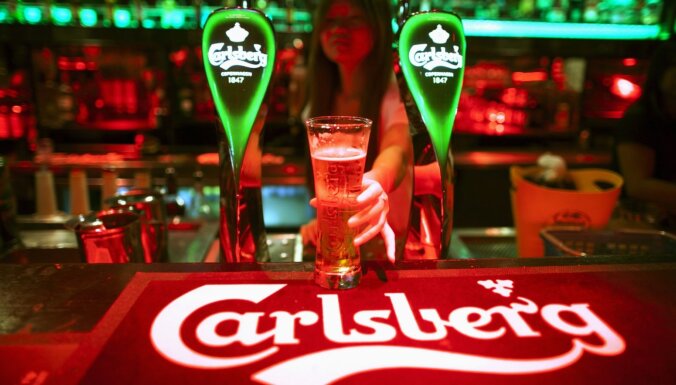 Pametot Krieviju, alus ražotājam 'Carlsberg' 142 miljonu eiro zaudējumi
