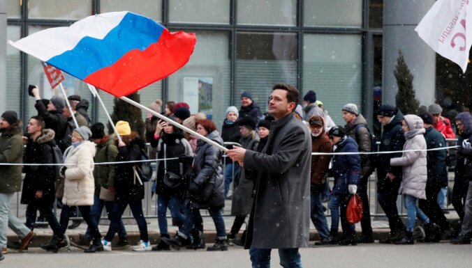 Илья Яшин Москва марш в память Немцова