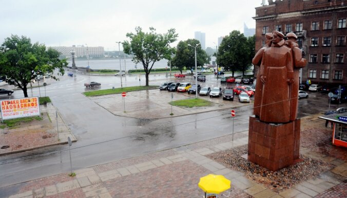 Площадь Латышских стрелков в Риге будет реконструирована за 1,5 млн евро