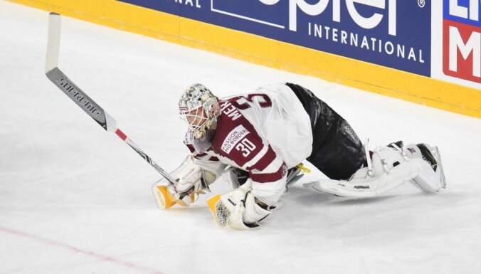 Merzļikinam teicams sniegums pirmajā IIHF Čempionu līgas izslēgšanas turnīra mačā