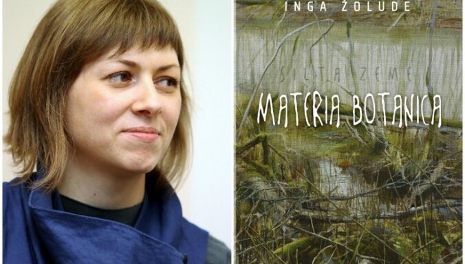 Izdots jauns Ingas Žoludes romāns 'Materia botanica'