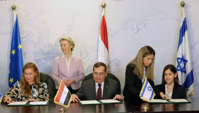ЕС Израиль Египет экспорт газа спг