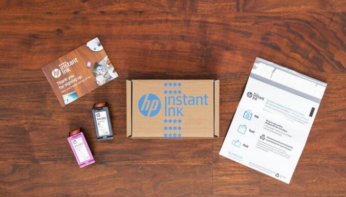 Latvijā pieejams pirmais drukas izejmateriālu abonēšanas pakalpojums 'HP Instant Ink'