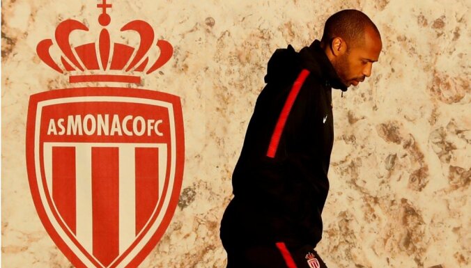 Tjerī Anrī atlaists no 'AS Monaco' galvenā trenera posteņa