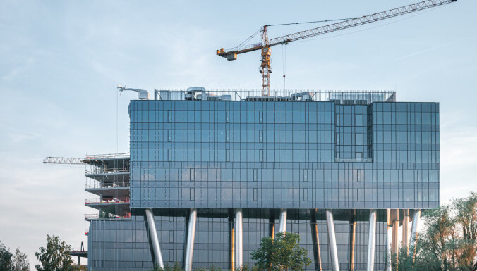 Завершено строительство первого здания офисного комплекса Verde в Риге